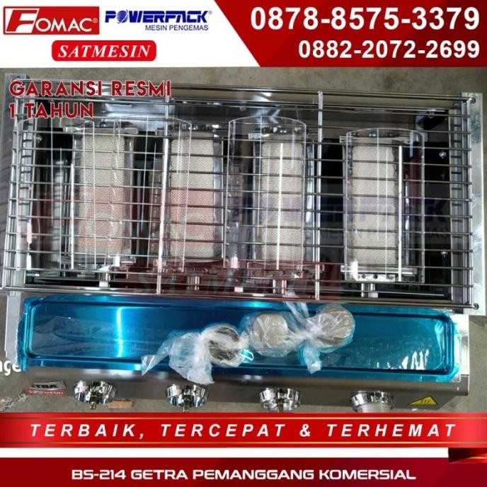Panggangan Gas Sosis Bakar, Kompor Panggang, Bakaran, GETRA ETK-2222S AUL