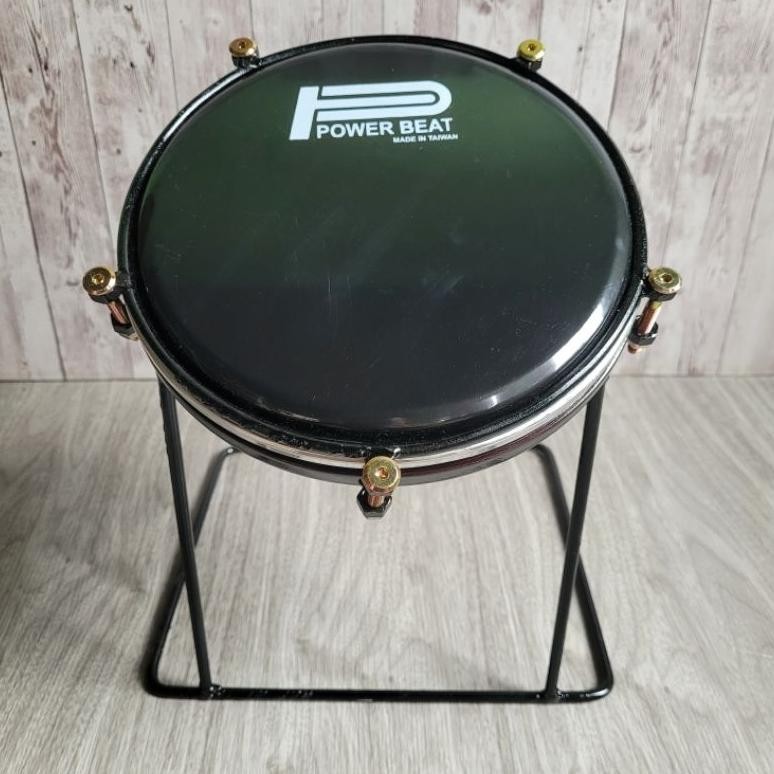 Wwr-76 Dudukan Tam Hadroh Stand Tam Stel Mika 8 Inch Power Beat Tam Tung Bass Hadroh