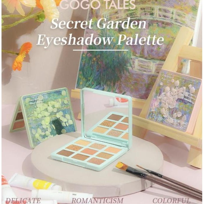 [READY STOCK] Gogo Tales Garden Petals Eyeshadow Palette Gogo Tales Eyeshadow Palette Douyin LN