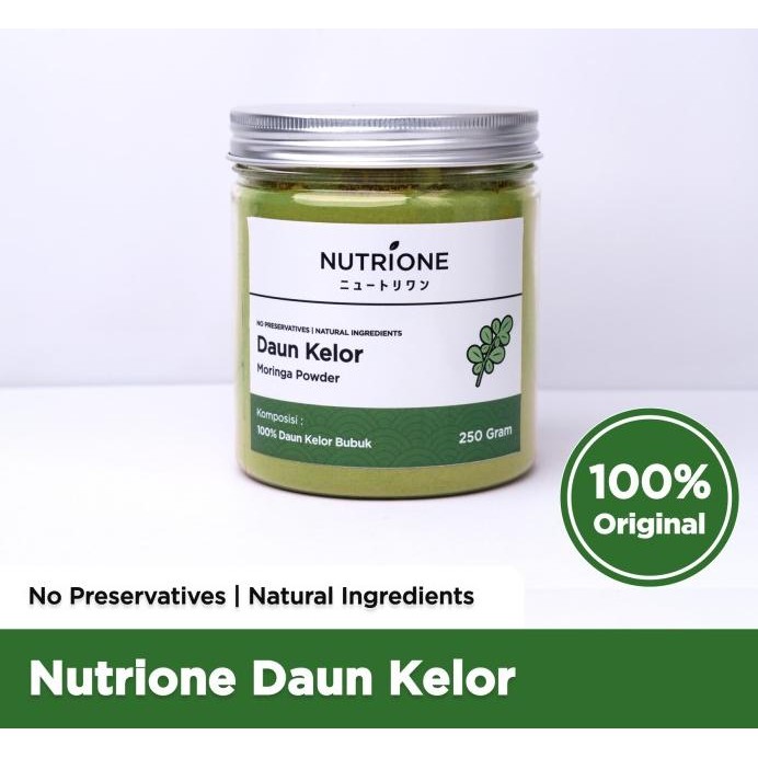 

Daun Kelor Bubuk / Moringa Powder Premium Original Nutrione murah
