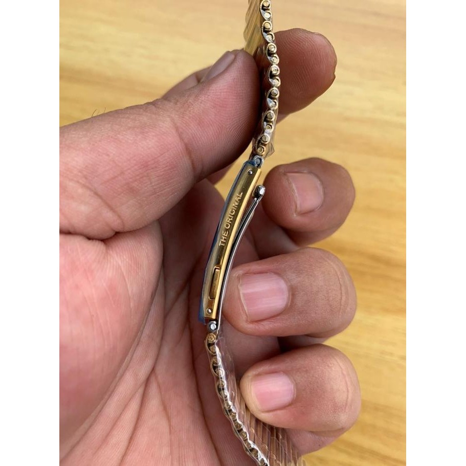 Strap tali jam tangan rante stenlistell Rado Gold 18mm murah