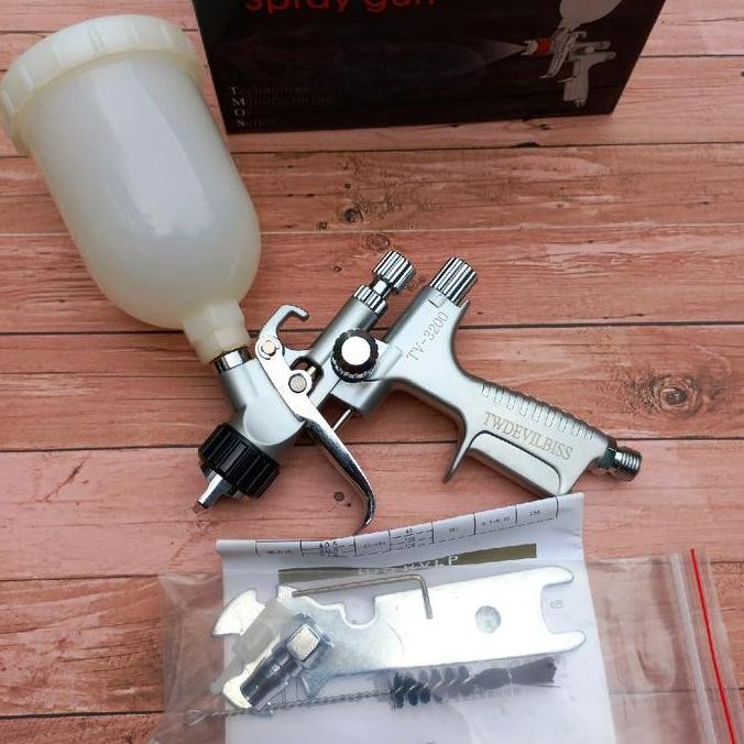 Spraygun Hvlp Twdevilbiss Tv3200 New Stok