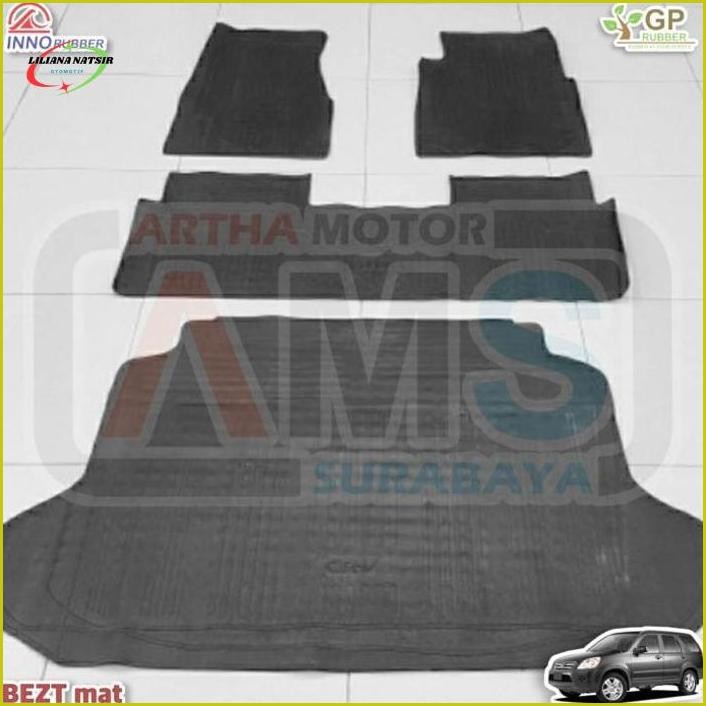 Original.. Karpet Karet Lantai Mobil Honda Crv Cr-V Gen2 Gen 2 Gen-2