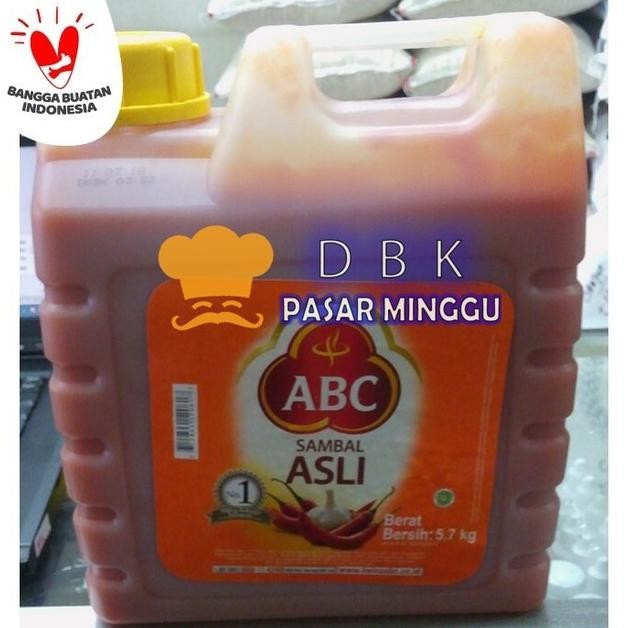 

abc sambal 5,7kg chili sauce murah