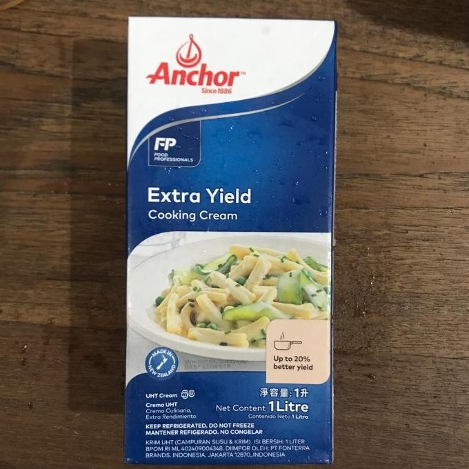 

GOSEND ONLY - Anchor Extra Yield Cooking Cream 1liter murah