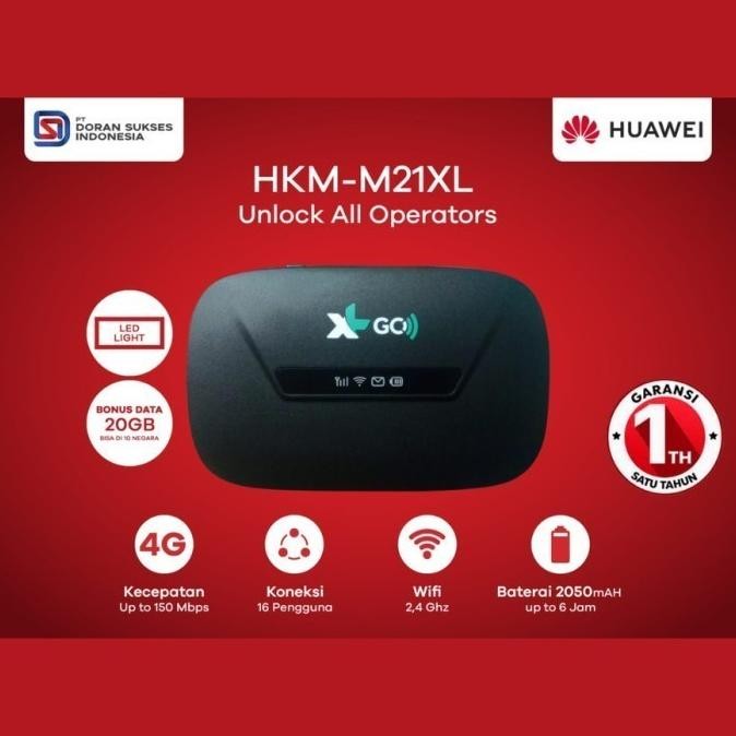 Modem Huawei Hkm M21 Mifi Wifi Xl Go Izi Unlock Co