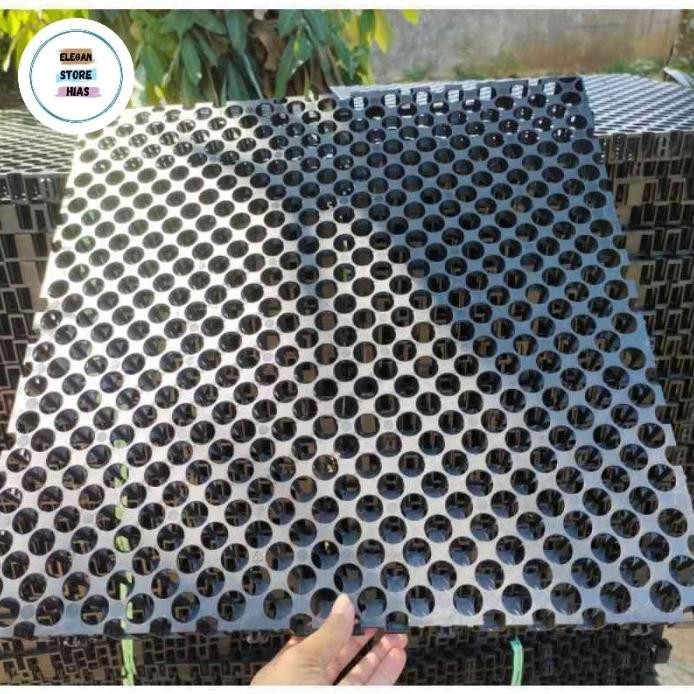 tatakan palet plastik,palet plastik untuk gudang,alas serbaguna 50x50 cm murah