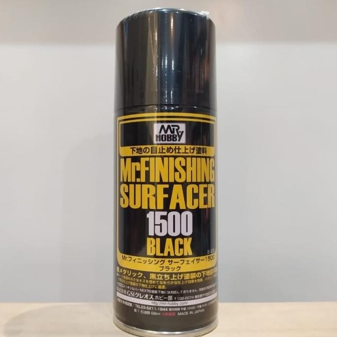 Mr Hobby Mr Finishing Surfacer 1500 Black