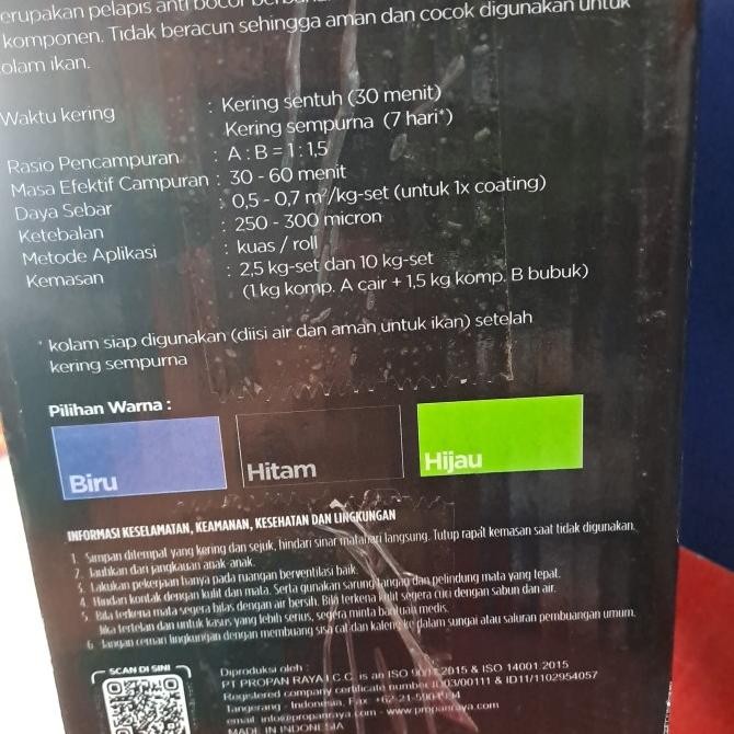 Propan cat kolam Ultrapond 2.5kg murah