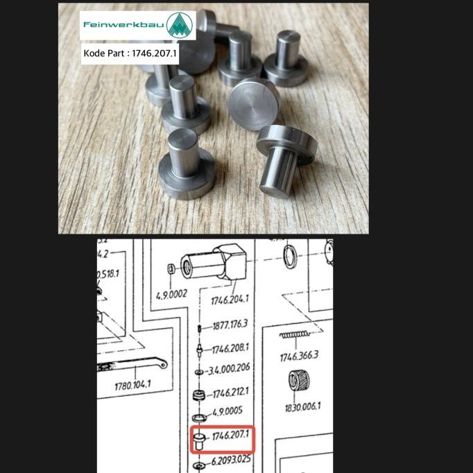 Piston Regulator P70 Original Feinwerkbau - Piston Regulator New Stok