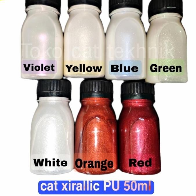 Cat Pu xyrallic xyralic ecer | Cat duco xirallic xiralic Pu 50ml murah