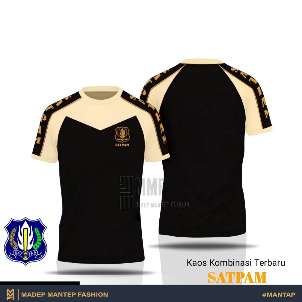 fgs-3 Kaos Security Satpam Kombinasi Terbaru Kaos Security Satpam Kombinasi Krem Coklat Terbaru - KA