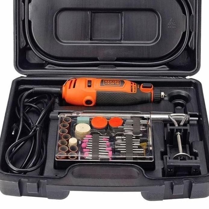 BLACK+DECKER RT18KA Mini Grinder Tuner Rotary Tool Set BlackDecker RTX murah