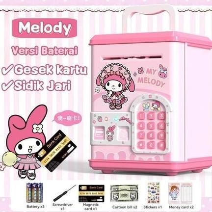 CODGesek Sidik Jari Kartu Untuk Membuka Kunci Celengan / ATM Sidik Jari Celengan / Mainan Celengan /