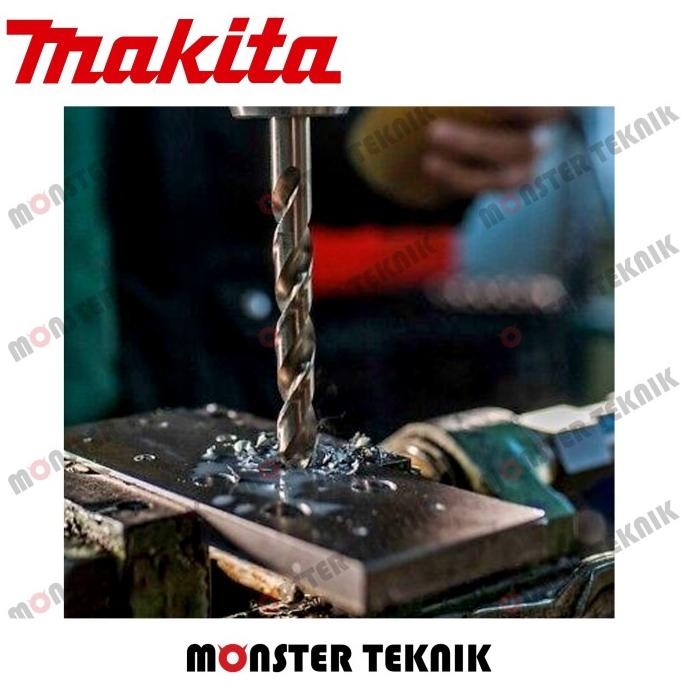 Mata Bor Besi 10,5mm Makita HSS Drill Bits 10.5x57/133mm Metal D-38750 murah