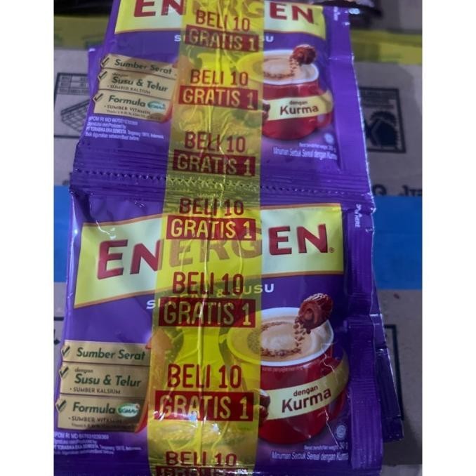 

(Good) Energen Minuman Sereal Oat Susu 35g 1renteng isi 10