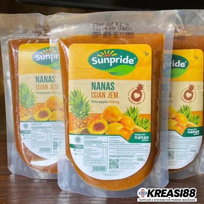 

(Good) [BARU] Selai Nanas Isian Nastar - Sunpride Filling Pinnaple 500gr