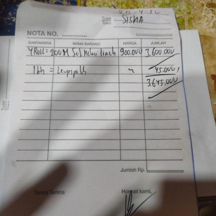 

((((()paling dicari] Nota siskaa