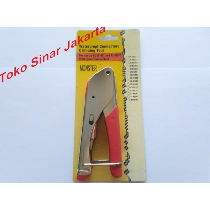 ,,,,,,,] Tang Crimping Jack Drat F Krimping Tool Tools Kabel Cable Coaxial RG 59 6 Antena Antenna TV