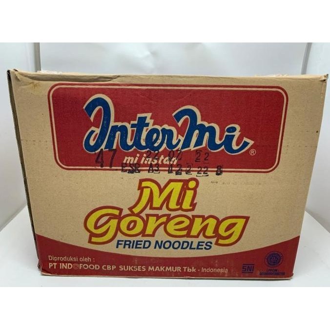 

(Good) MIE INSTANT INTERMIE GORENG DUS 40 PCS X 60 GRAM