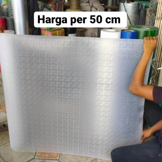 >*>*>*>*] plastik Fiber putih untuk pagar motif kembang tinggi 1m