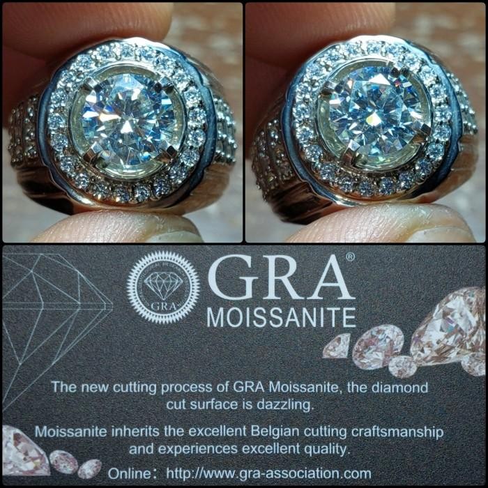 Batu Permata Real Moissanite Diamond Garansi Original Dan Terpercaya