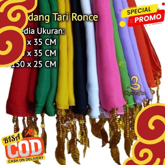 Diskon Selendang Tari Ronce Dewasa, selendang tari Ronce Anak, sampur tari anak Paud termurah