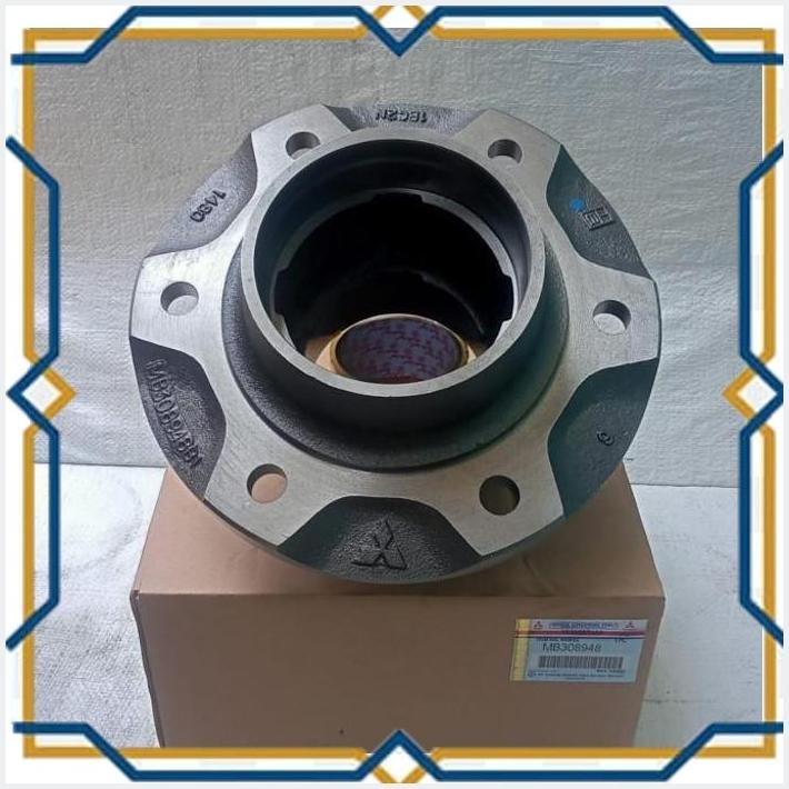 [pgm] nap roda belakang ori wheel hub rear genuine canter 136 hdx hdl