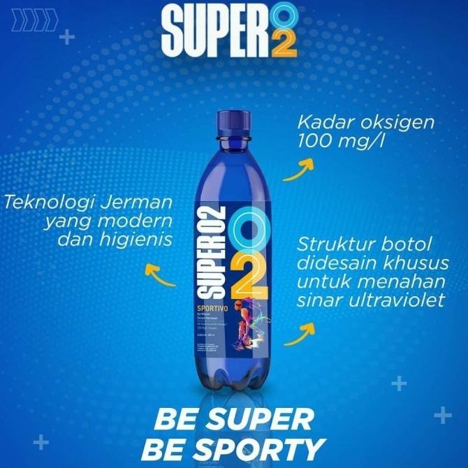

(Good) Super O2 Air Oksigen 385ml x 24 Botol