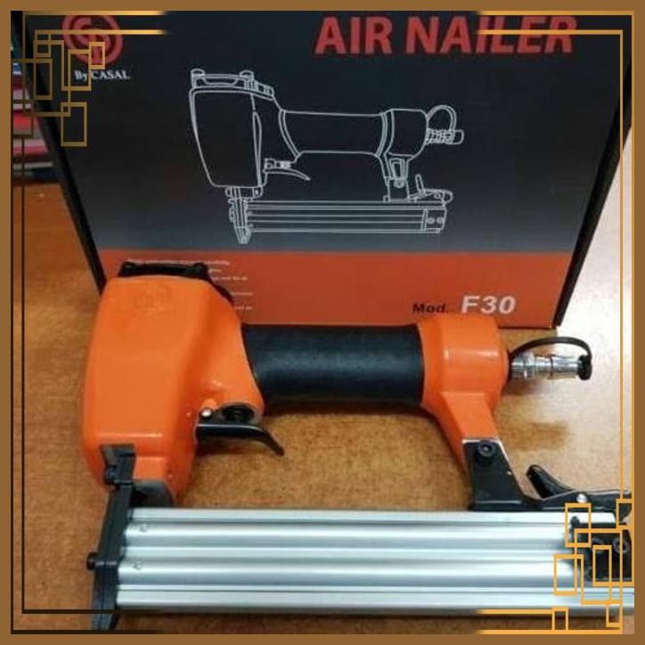 

[KRT] MESIN STAPLES PAKU TEMBAK AIR NAILER F30