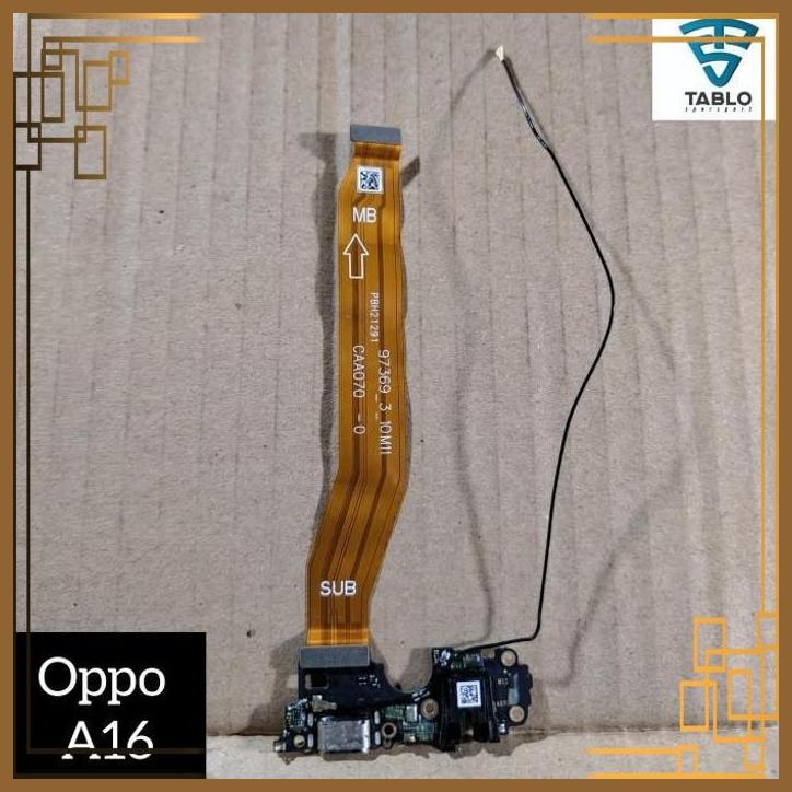 [TBS] PAPAN KONEKTOR CAS FLEXIBEL ANTENA OPPO A16 ORIGINAL COPOTAN HP
