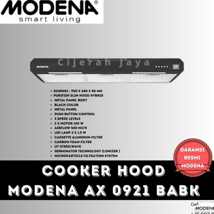 MODENA Slim Hood - PX 9002 / MODENA COOKER HOOD 90CM PX9002 / PX-9002