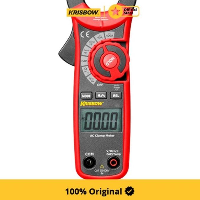 Promo Krisbow Clamp Meter Tang Ampere Ac 400A