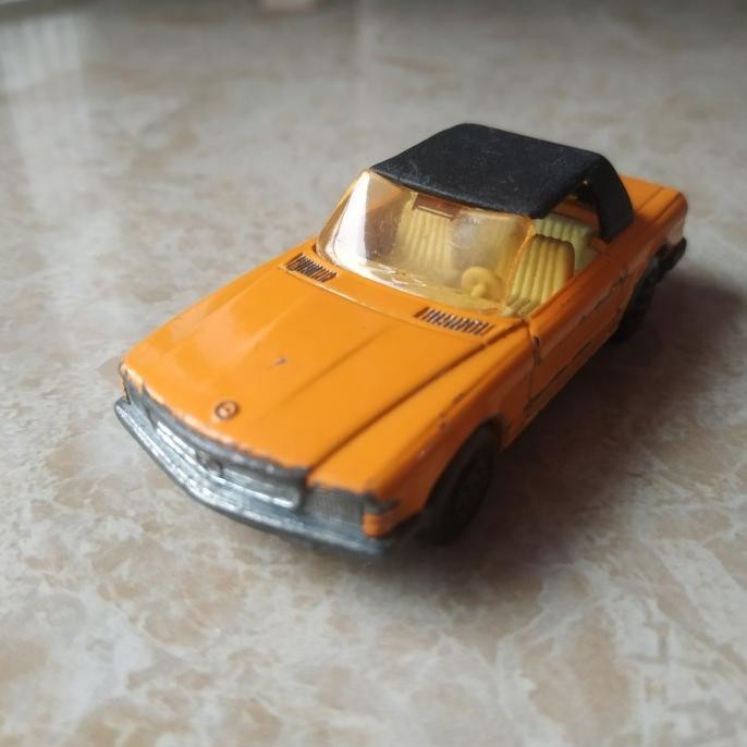 matchbox Mercedes 350SL Lesney England Antik full besi Murah rare Unik