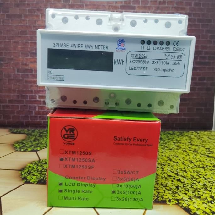 Promo Kwh Meter 3 Phase Digital / Kwh Meter 3Phase Digital "Fort" `Xtm1250Sa