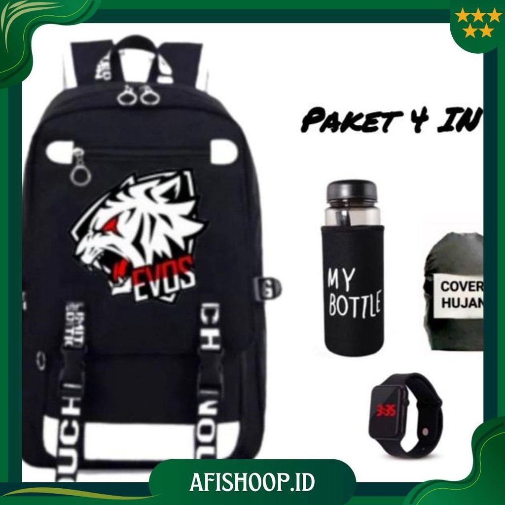 Tas Ransel Anak Karakter Evos / Tas Sekolah Anak Tk Sd Smp / Tas Ransel Anak Terlaris / Tas Anak Mur