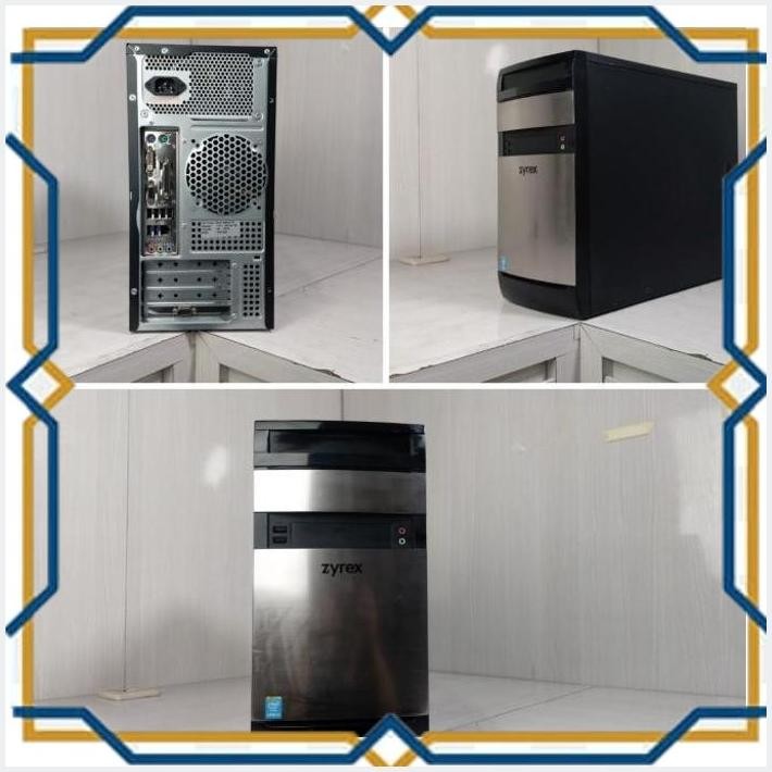 [CVS] Pc Rakitan Zyrex Mobo Zyrex H81 Core i3 Gen4
