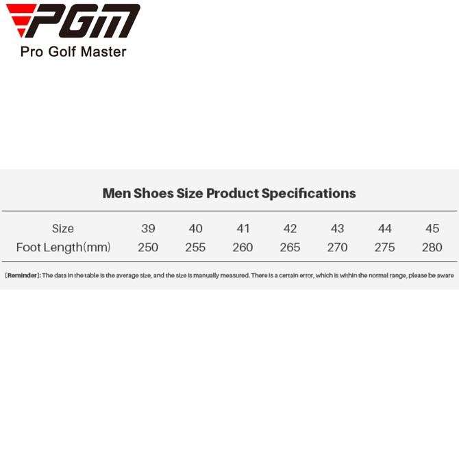 PGM Golf Shoes Men Ultralight and Waterproof