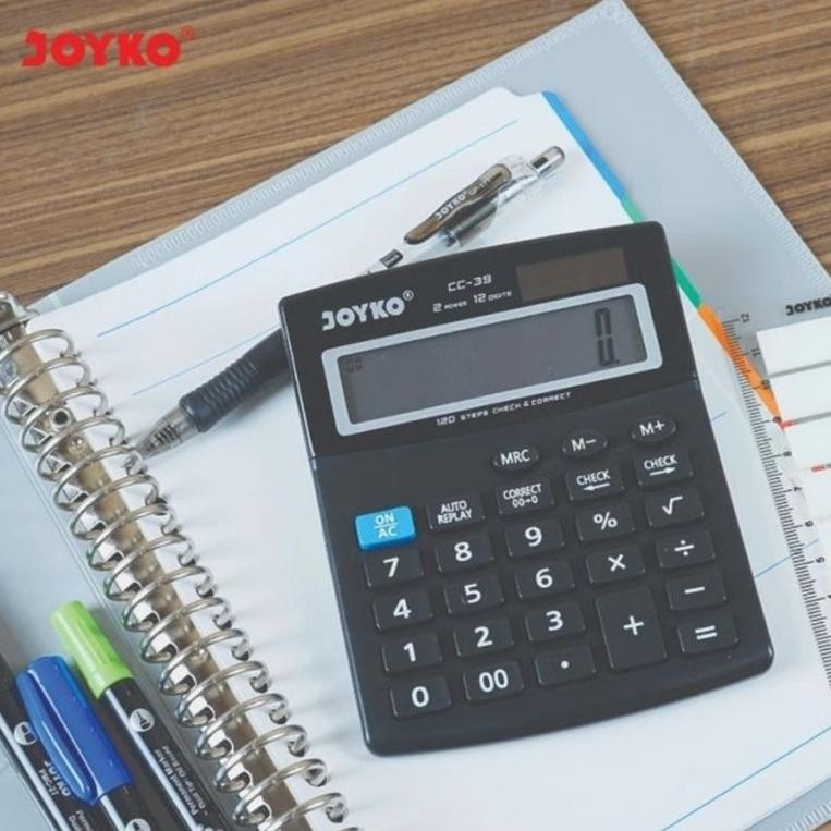

QV21 JOYKO CC-39 Check & Correct Calculator Kalkulator Bisa Cek Ulang CC39 Berkualitas