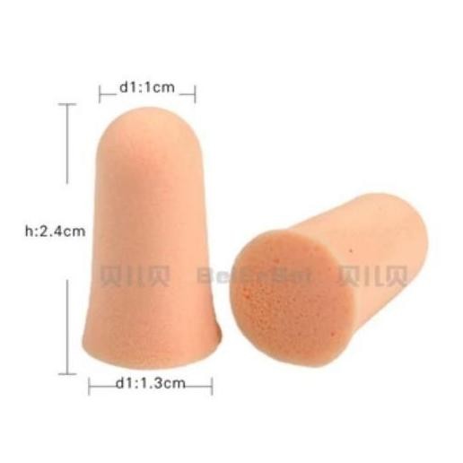 5Pairs Ohropax Soft Foam Ear Plugs Washable Noise Stopping Earplugs New Stok