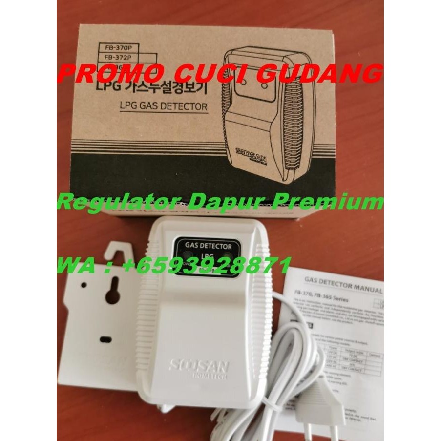 Gas Detector Regulator Fb-370 Soosan