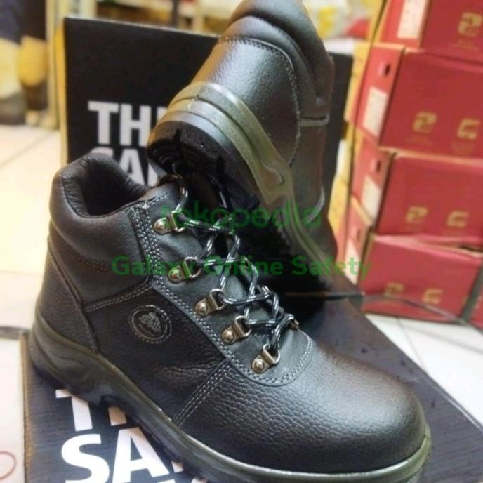 Sepatu Safety Bata Darwin Black / Safety Shoes Bata Industrial Darwin New Stok