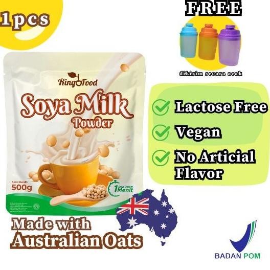 

Ringofood Soymilk Powder - Susu Kacang Kedelai Bubuk - 500g HM