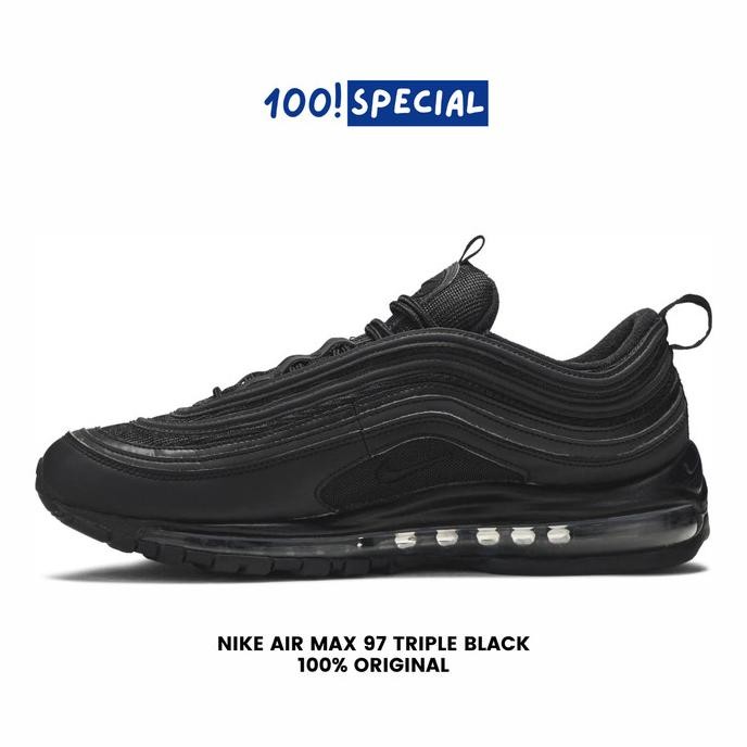 Sepatu Nike Air Max 97 Triple Black BNIB Original