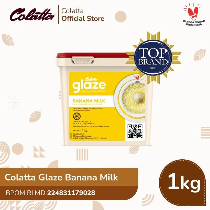 

Promo Colatta Glaze Banana Milk - Bahan Pelapis Rasa Pisang Susu 1Kg COD