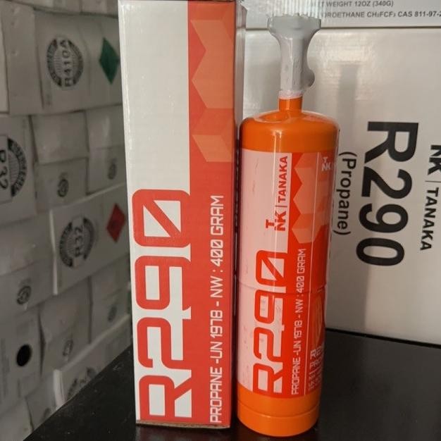 %%%%] Freon Refrigerant R290 kaleng isi bersih 400 gram