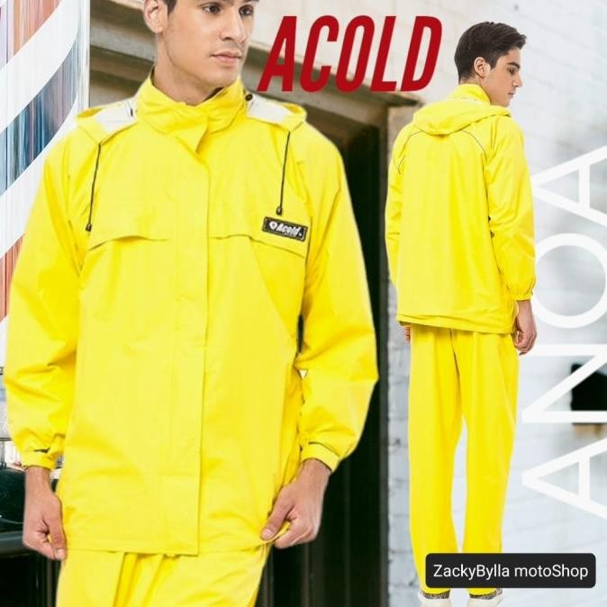 Jas Hujan ACOLD Taslan Original Mirip Eiger, Doqment, Consina |