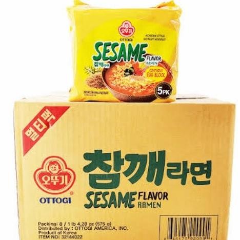 

Ottogi Sesame Ramen 5 Pack ( 115 G X 5 Pack)