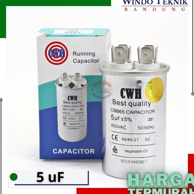 [GARANSI 3 TAHUN] KAPASITOR AC LG | RUNNING CAPASITOR AC PANASONIC | CAPACITOR SINGLE DAIKIN CWH ALU