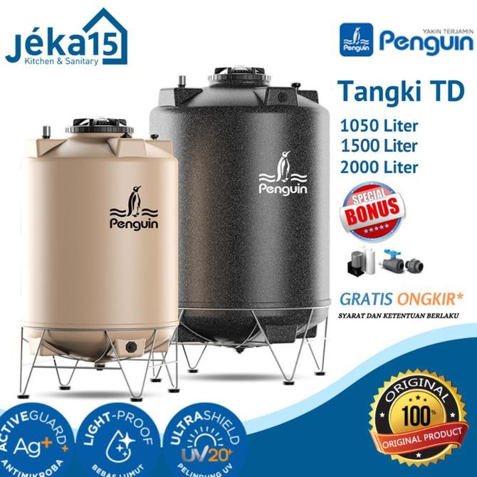 Terjangkau Toren Penguin Td110 / Td 160 / Td200 | Tangki Air Penguin